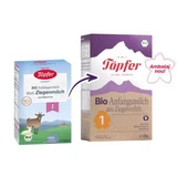 Lait de chèvre bio en poudre Formula 1, 400 g, Topfer
