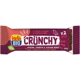 Organic crunchy bar with oats, chocolate and cocoa beans, 50 g, Isola Bio