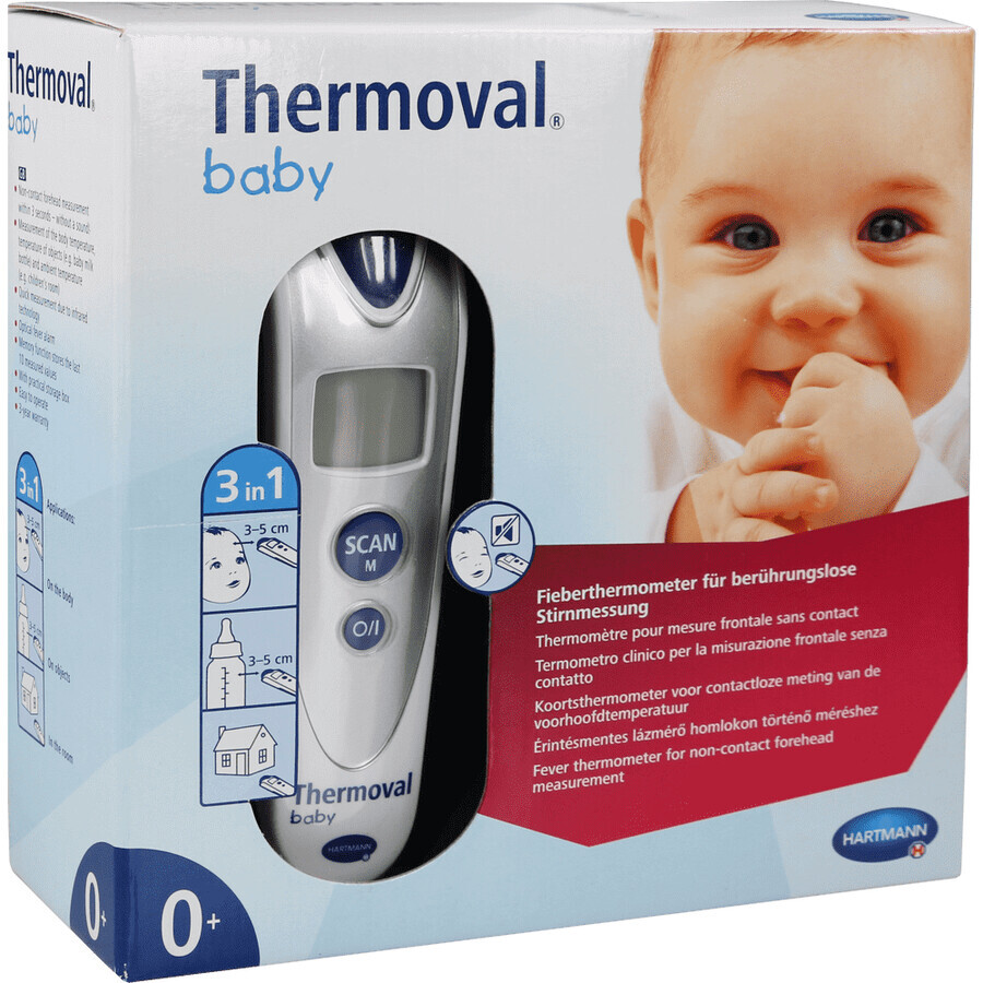 Berührungsloses Thermometer Thermoval Baby, Hartmann