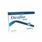 Probiotique pour adultes et enfants AAD, 20 gélules, Dicoflor