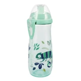 NUK Sports Cup, taza con boquilla de silicona, a partir de 2 años, verde, 450 ml