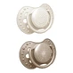 Lovi, pacifier, 0-6 months, silicone, dynamic, Harmony Girl, 2 pieces