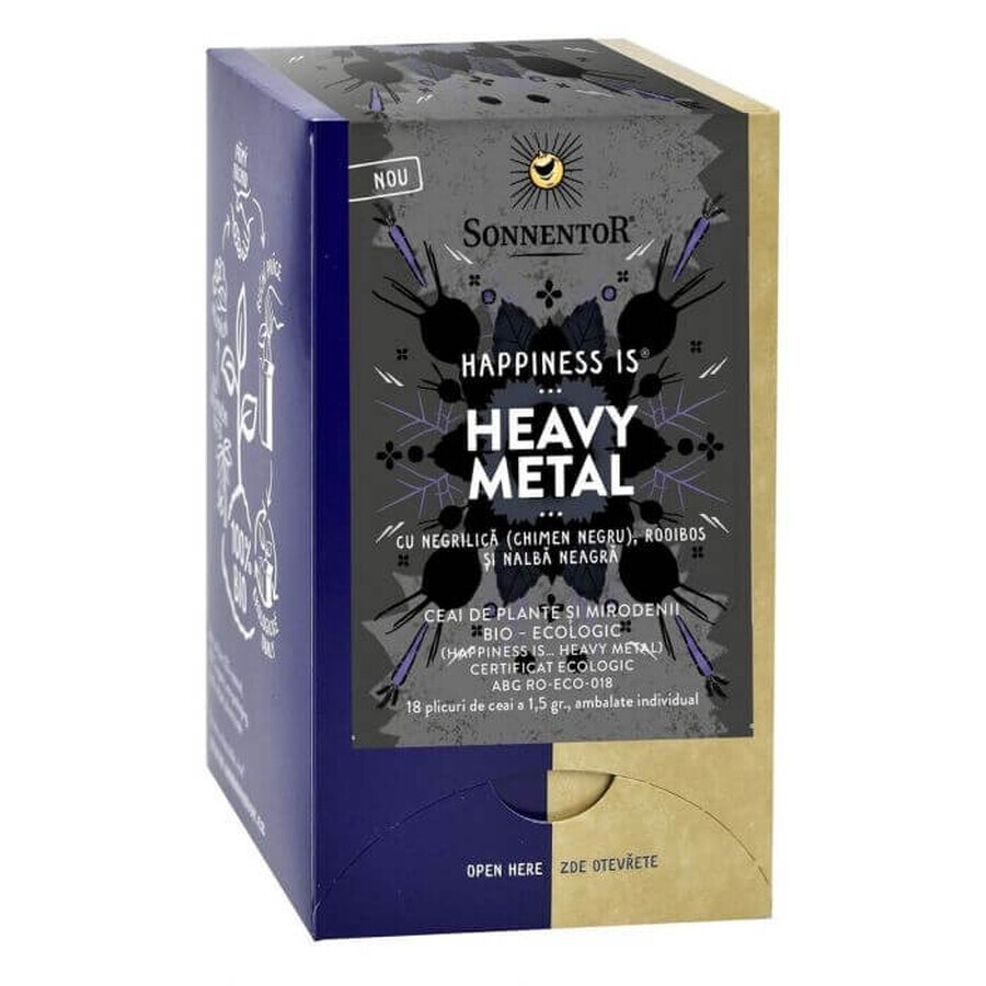 Thé Heavy Metal, 18 sachets, Sonnentor