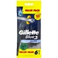 Gillette Blue 3 Smooth, razors, 6 pieces