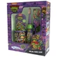 Mr White Ninja Turtles, set de cepillado de dientes para niños, cepillo de dientes + pasta de dientes + vaso + puzzle