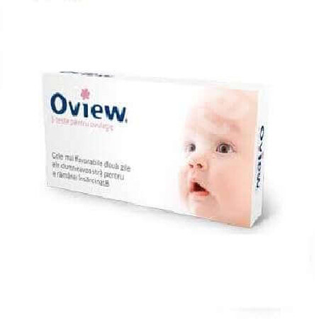 Tests d'ovulation Oview, 5 pièces, Croix Bleue
