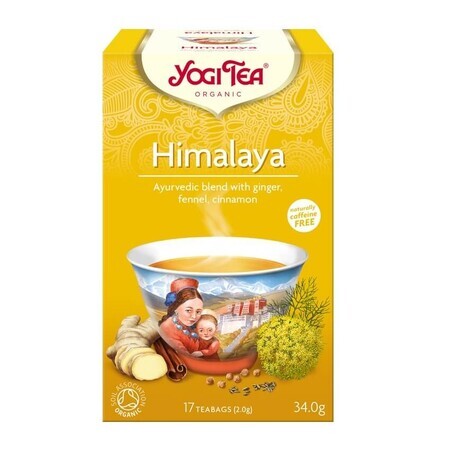 Thé Himalaya, 17 sachets, Yogi Tea