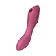 Satisfyer Curvy Trinity 3 Stimulator clitoridian cu vibrații Roșu