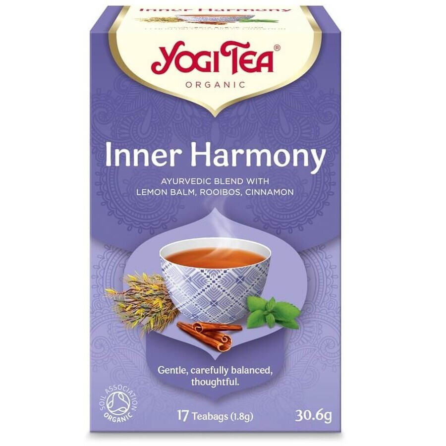 Thé Inner Harmany, 17 sachets, Yogi Tea