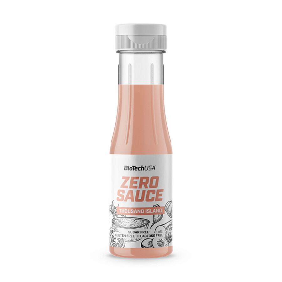 Sauce zéro Thousand Island, 350 ml, BioTech USA