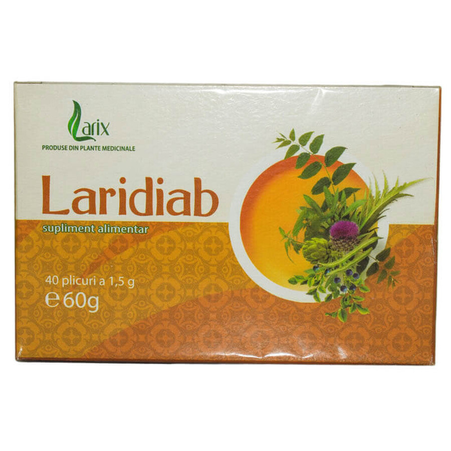 Laridiab thé, 40 sachets, Larix