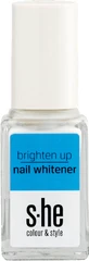 s-he colour&amp;style Líquido blanqueador de uñas Brighten Up 300/002, 10 ml