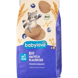 babylove Organic blueberry waffles, 30 g