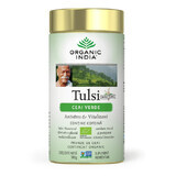 Tulsi Grüner Tee Antistress Adaptogen, 100 g, Bio Indien
