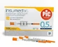 SERINGUES À INSULINE INSUMED 0,5ML 30 PCS.