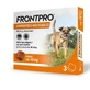 Frontpro Dewormer pentru câini 4-10 Kg (M), 3 tablete masticabile