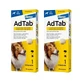Adtab 900Mg comprimate masticabile câini 22-45Kg, 2 comprimate