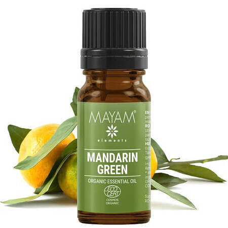 Huile essentielle de mandarine verte, M-1158, 10 ml, Mayam