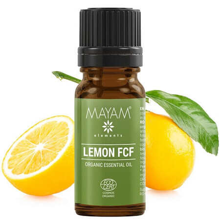 Huile essentielle de citron pur, M-1459, 10 ml, Mayam