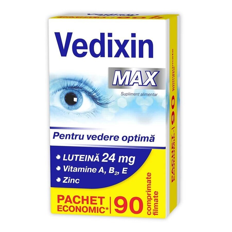 Vedixin Max für optimale Sicht, 90 Kapseln, Zdrovit