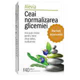 Ceai normalizarea glicemiei, 40 plicuri, Alevia