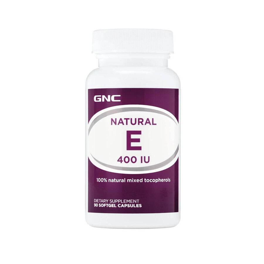 Vitamine E 400 UI, 90 capsules, GNC
