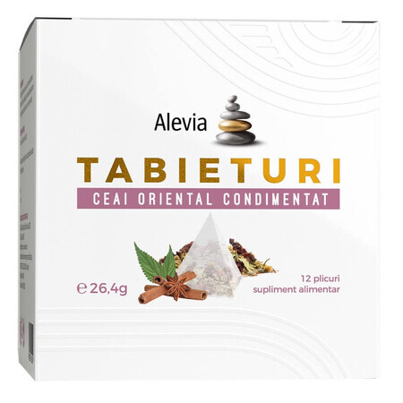 Tè orientale speziato Tabieturi, 12 bustine, Alevia