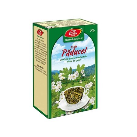 Feuilles de thé et fleurs de Paducel, C39, 50 g, Fares