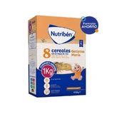 Nutriben 8 Cereals with a touch of honey Maria Crackers, 1000 g