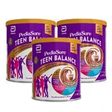 Pediasure Teen Balance Chocolate Powder Teenage Food Supplement Pack 3 x 400 g