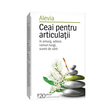 Ceai pentru articulații, 20 plicuri, Alevia