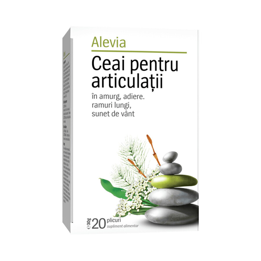 Ceai pentru articulații, 20 plicuri, Alevia