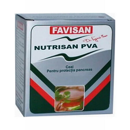 Tè al pancreas Nutrisan PVA, 50 g, Favisan