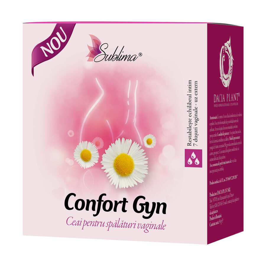 Confort Gyn thé vaginal, 50g, Dacia Plant