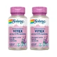 Solaray Vitex (Chasteberry) Pachet 2 x 60 Capsule