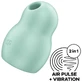 Satisfyer Pro To Go 1 Stimulateur &amp; Vibrateur Double Vert