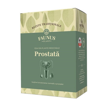 Thé pour la prostate Recettes traditionnelles, 180 g, Faunus Plant