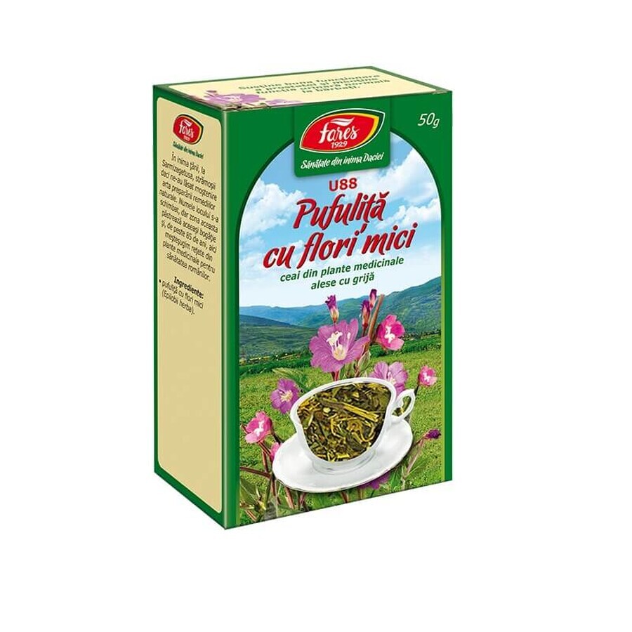 Tè soffice con piccoli fiori, U88, 50 g, Fares