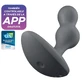 Satisfyer Connect Deep Diver Vibrating Plug App - Gris