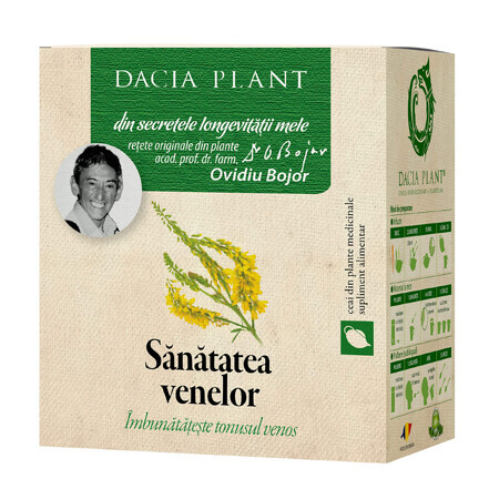 Thé santé des veines, 50 g, Dacia Plant