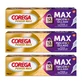 Corega Triplo Maximo Cremă de fixare pentru etanșare, 3 x 40 gr