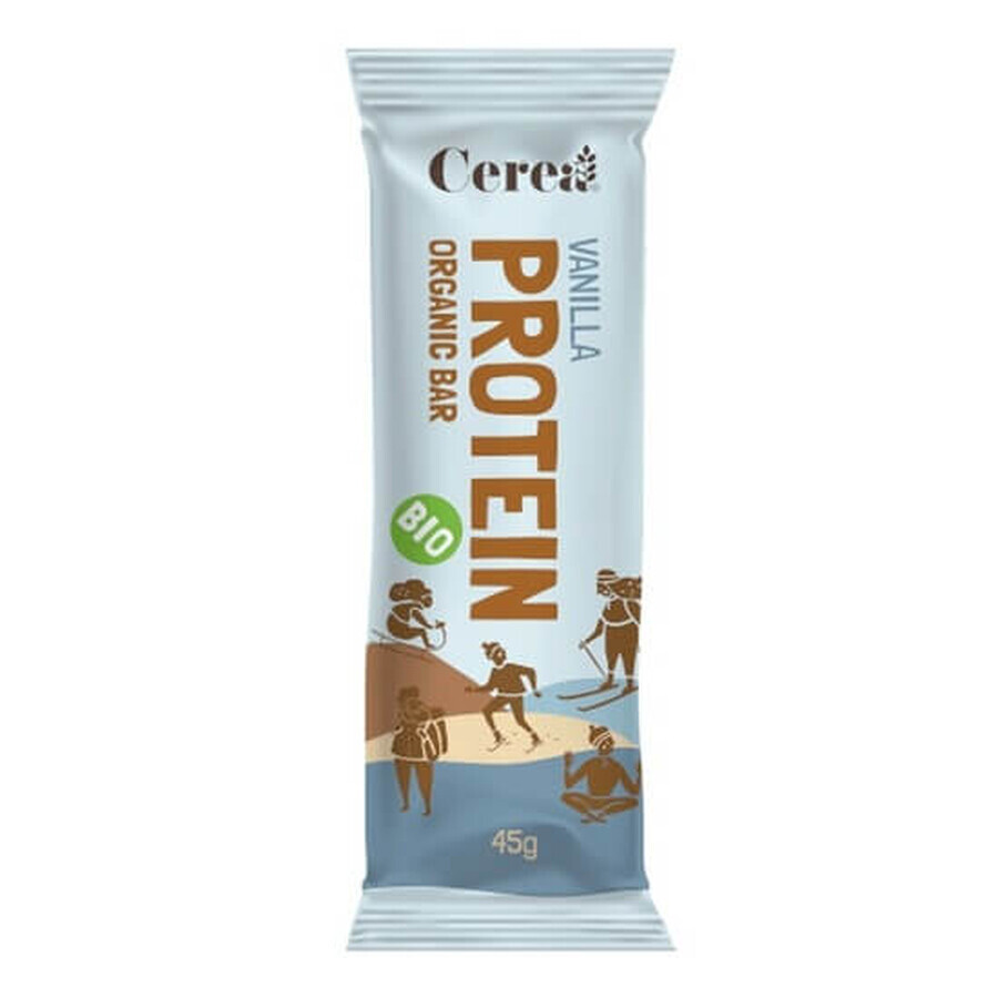 Barre écologique aux protéines de vanille, 45 g, Cerea