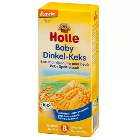 Bio Dinkel-Weizen-Kekse, Gr. 8 Monate, 150 g, Holle Baby