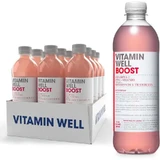 Vitamin Well Pack Boost Pack Blackberry/Raspberry, 12 pcs x 500 ml