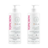 Topicrem Mela Ultra Hydraterende Body Lotion, spf15, verpakking 2 x 500 ml