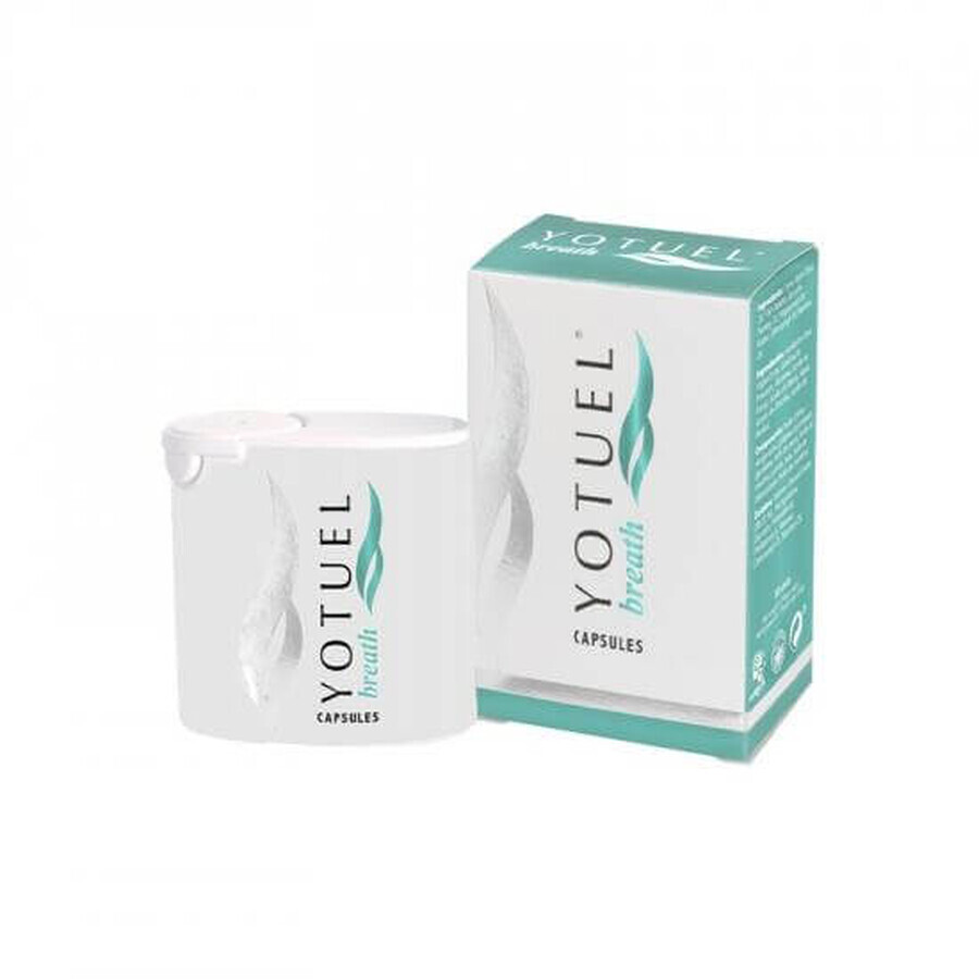 Capsule pentru respiratie urat mirositoare Yotuel Breath, 40 gr, Biocosmetics