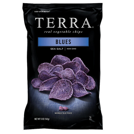 Blues Sea Salt Chips, 110 g, Terra