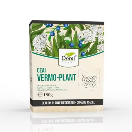 Ceai Vermo-Plant Paraziți-intestinali, 150 g, Dorel Plant