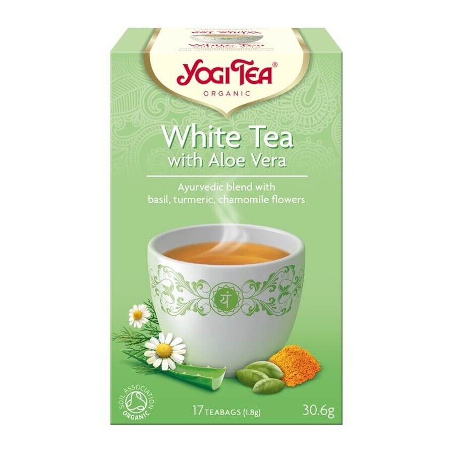 Thé blanc, 17 sachets, Yogi Tea