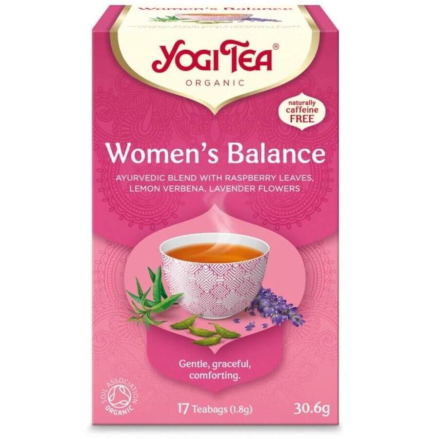 Thé équilibre femme, 17 sachets, Yogi Tea